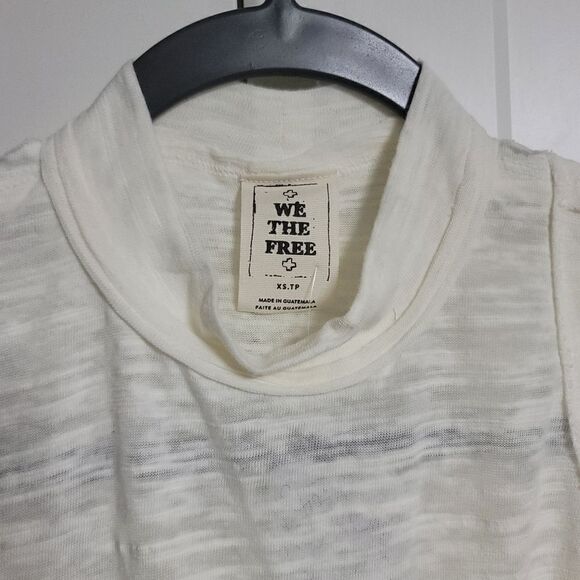 Free people we the free brisbane tank in white, xs - Picture 5 of 13